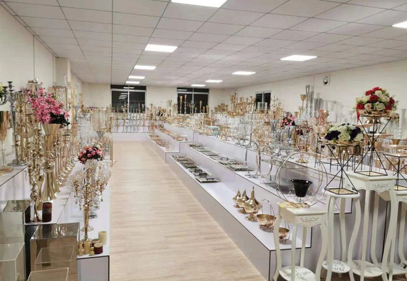 10 PCS Flower Stand Wedding Table Centerpieces Event Road Lead Party Modern Centerpieces for Decor