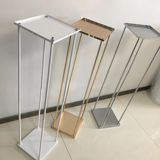 10pcs)40-100cm)f30 Black Wedding Aisle Candelabra Wedding Centerpieces Stand for Wedding Event Party Background Decoration