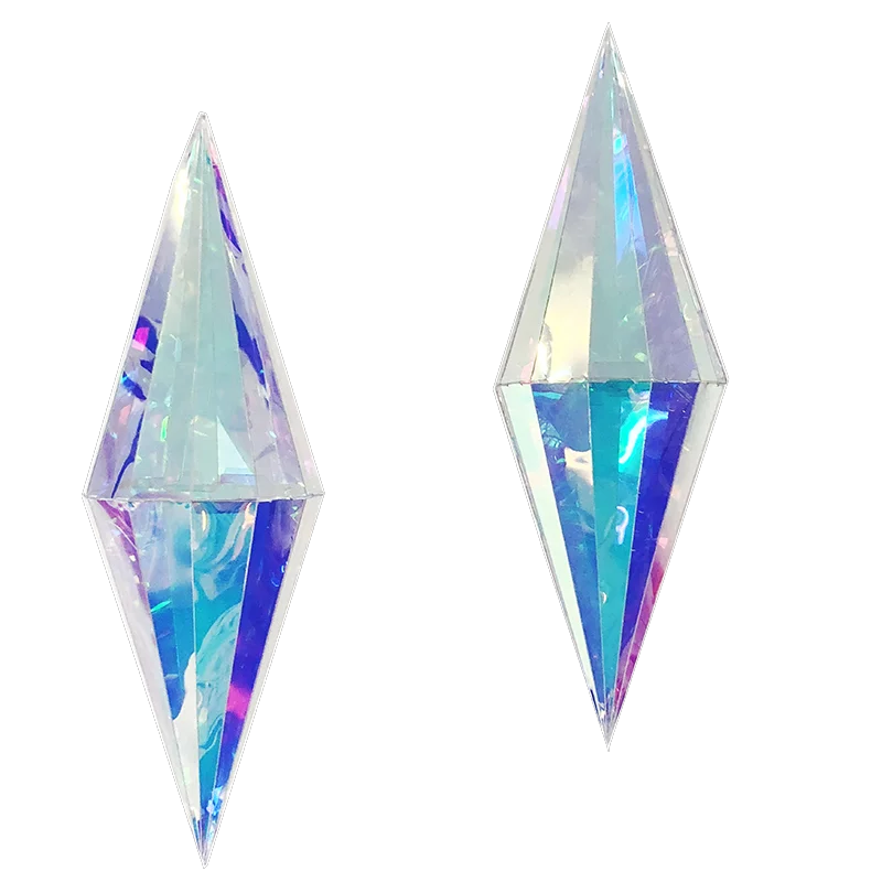 20Pcs Wedding Decoration Ceiling Centerpieces Fancy Diamond Pendant Party DIY Magic Cone Ornament Window Shopping Mall Hanging