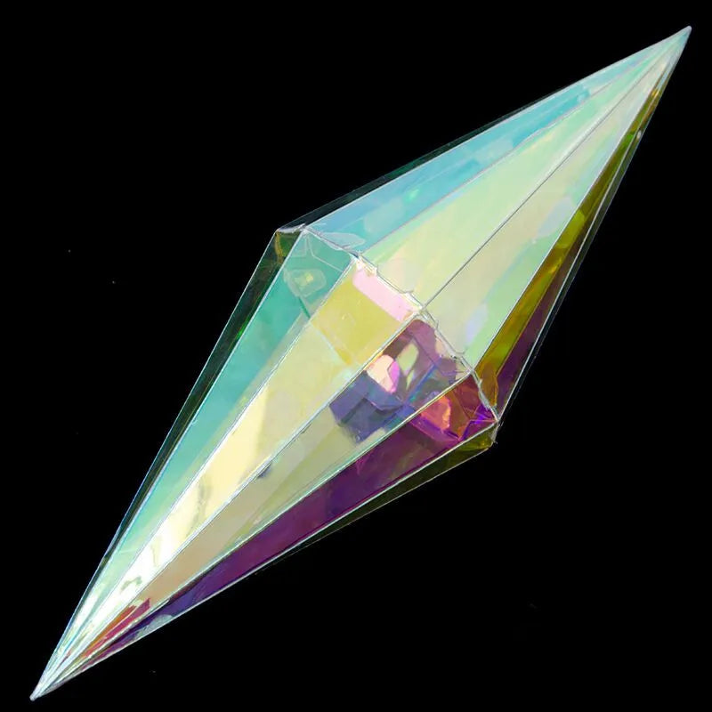 20Pcs Wedding Decoration Ceiling Centerpieces Fancy Diamond Pendant Party DIY Magic Cone Ornament Window Shopping Mall Hanging