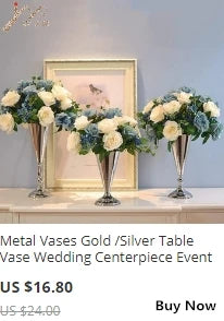 Wedding Centerpiece 80cm/ 31.5" Tall Vase Flowers Stand Acrylic Crystal Road Lead Flower Rack Props For Event Party Decoration