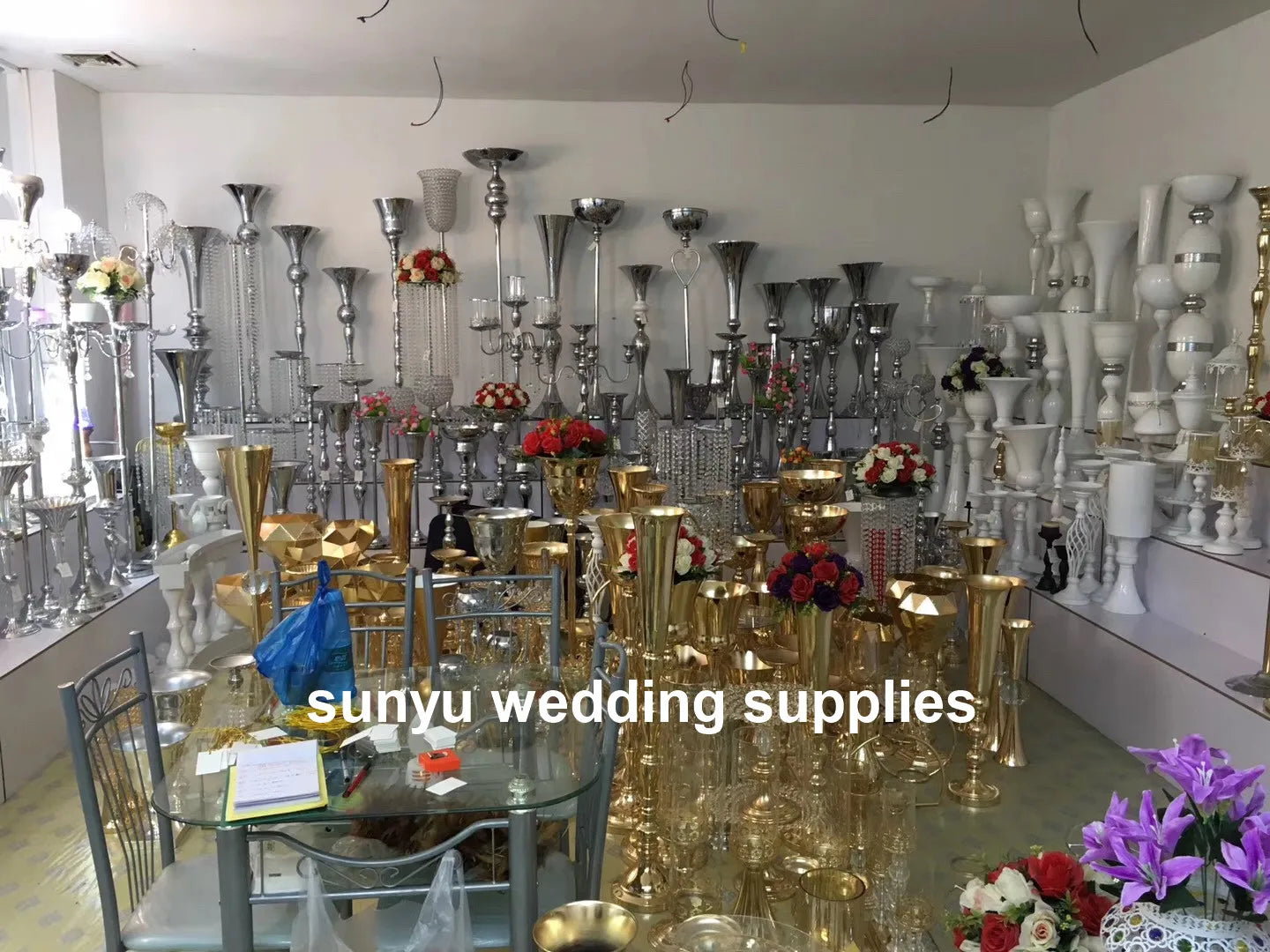 10pcs)40-100cm)f30 Black Wedding Aisle Candelabra Wedding Centerpieces Stand for Wedding Event Party Background Decoration