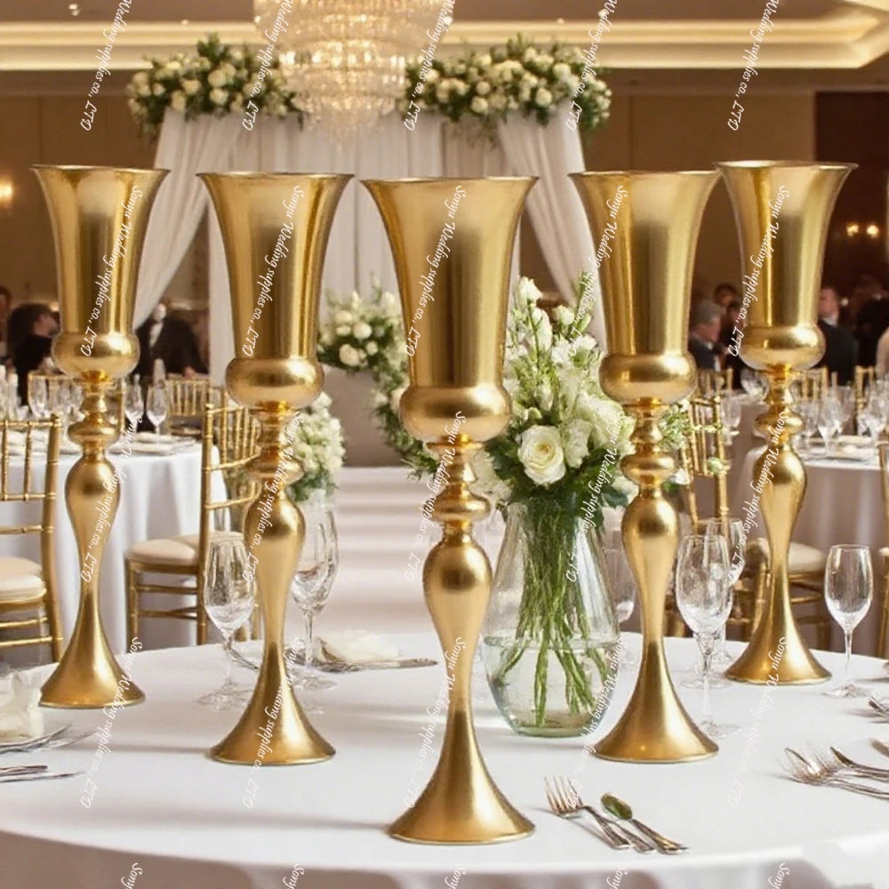 10pcs)50cm-100cm) Table Top Chandelier Centerpieces metal Candle Centerpieces for Wedding Table Decoration and Centerpiece