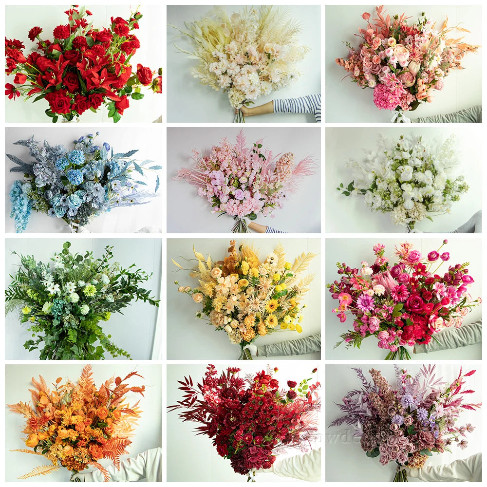 Wedding Centerpieces Artificial Floral Arrangement Desktop Decoration Home Decoration For Centerpieces Vase