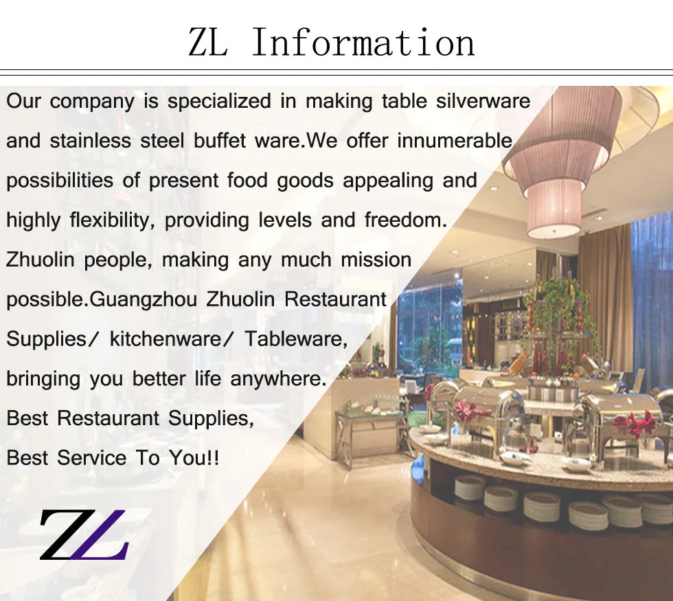 Guangzhou Kitchen Equipment List Electronic Items Mechanical Induction Steel Chafing Dish Buffet Set