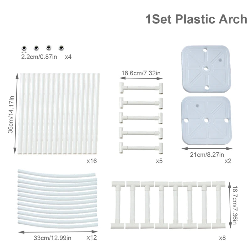 Wedding Arch Flower Frame Stand Balloon Arch Support Wedding Party Supplies Outdoor Lawn Decor Baby Shower Birthday Backdrop