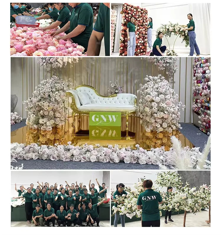 Wedding Centerpieces Artificial Floral Arrangement Desktop Decoration Home Decoration For Centerpieces Vase