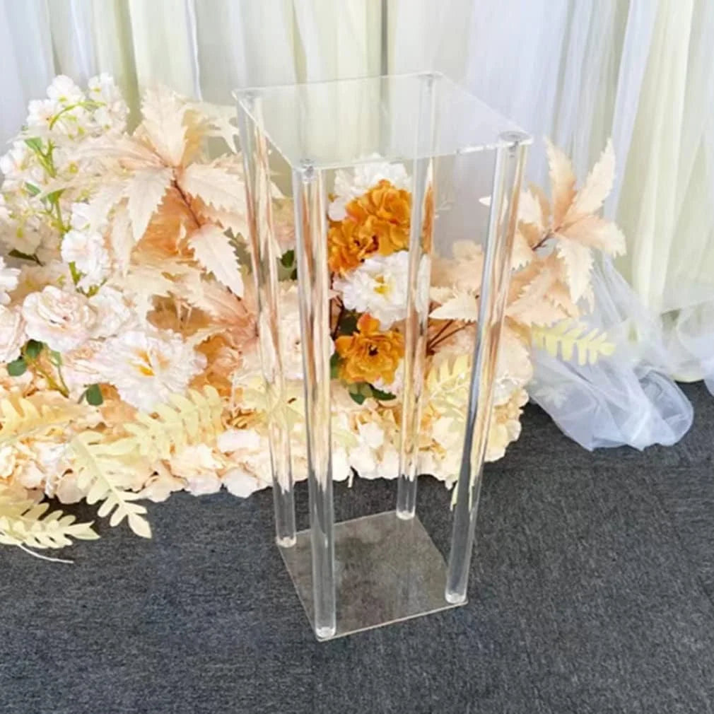 8pcs Acrylic Crystal LED Centerpieces for Wedding, Flower Stand, Light-up Table, Light-up Table, Wedding Event, 1691