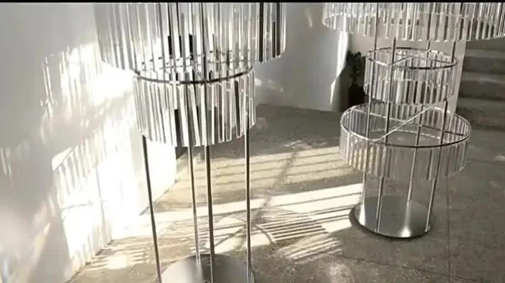 8pcs Acrylic Crystal LED Centerpieces for Wedding, Flower Stand, Light-up Table, Light-up Table, Wedding Event, 1691