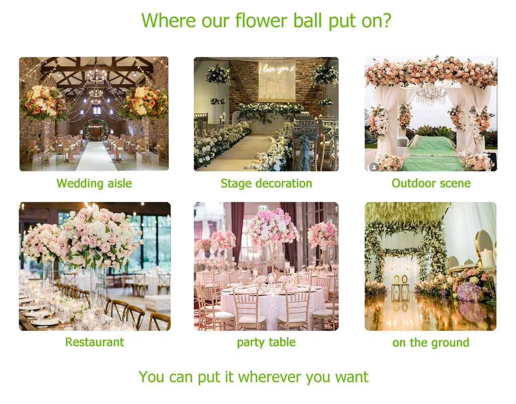 Wedding Centerpieces Artificial Floral Arrangement Desktop Decoration Home Decoration For Centerpieces Vase