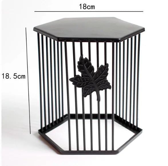 Golden Cylinder Metal Buffet Fruit Cold Dish Stand Dessert Display Shelf Dim Sum Frame Cake Rack Wedding Birthday Party Decor