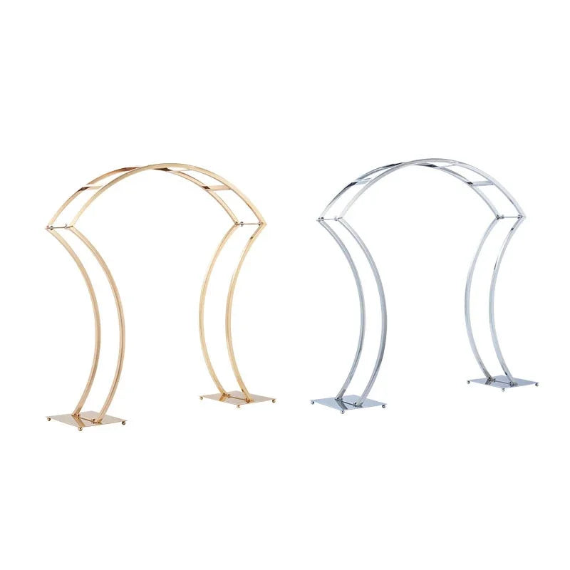 1/2/5pcs For Wedding Party Table Centerpiece  Flower Stand Gold Metal