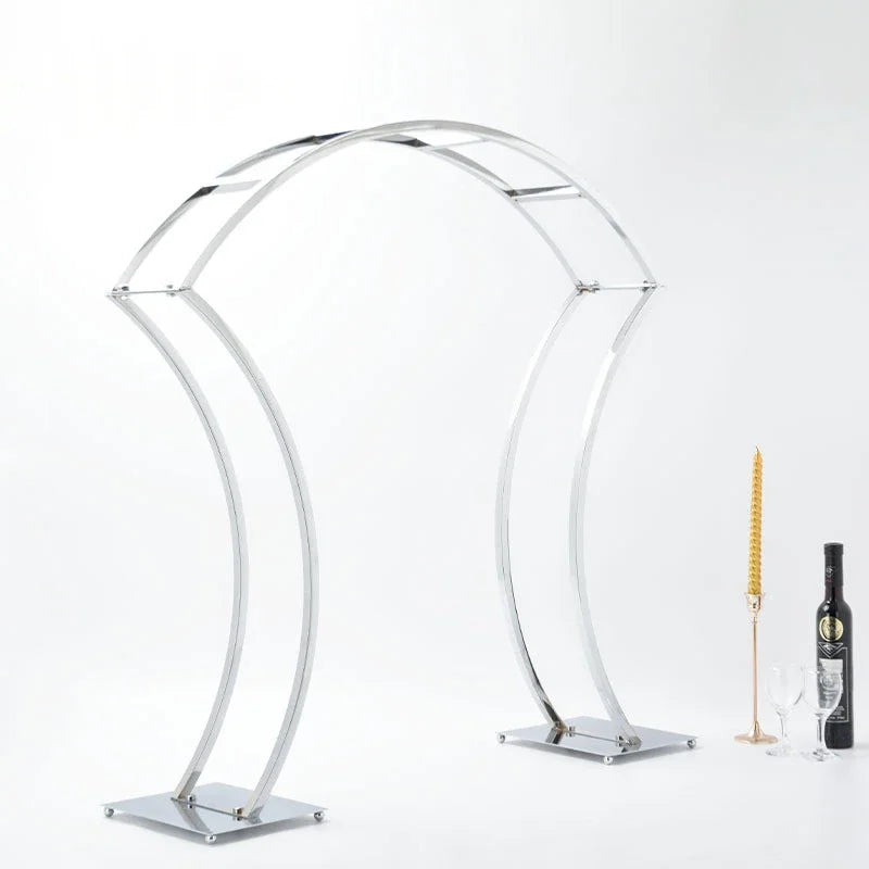 1/2/5pcs For Wedding Party Table Centerpiece  Flower Stand Gold Metal