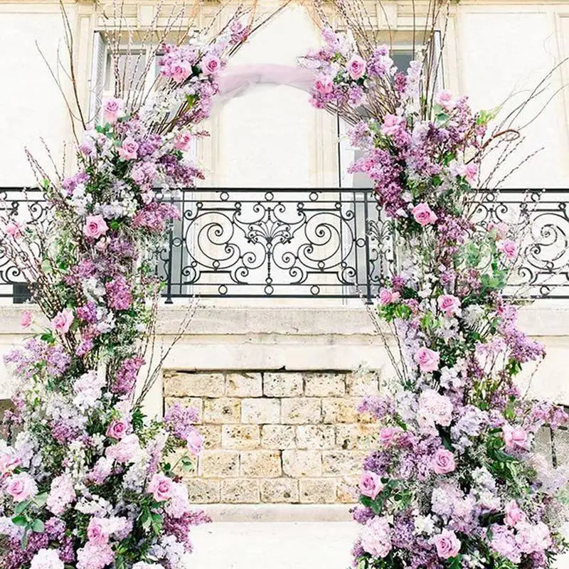 Wedding Arch Flower Frame Stand Balloon Arch Support Wedding Party Supplies Outdoor Lawn Decor Baby Shower Birthday Backdrop
