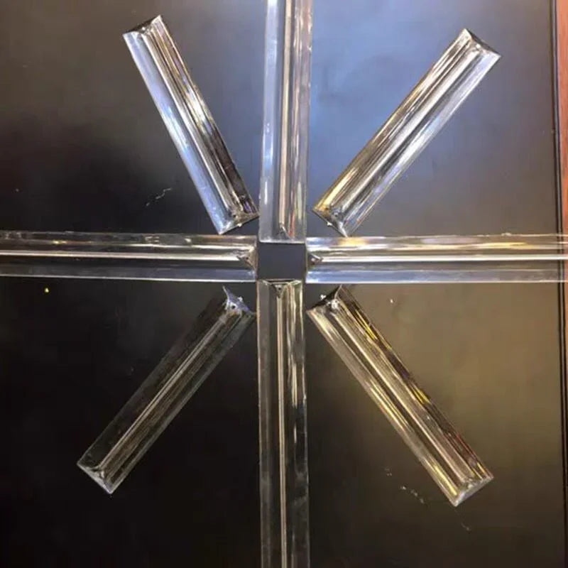 8pcs Acrylic Crystal LED Centerpieces for Wedding, Flower Stand, Light-up Table, Light-up Table, Wedding Event, 1691