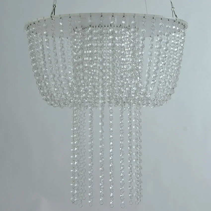 Wedding Birthday Cake Stand Centerpiece - Crescent Shape Party Decoration for Mother's Day, Family Celebration, Elegant Design