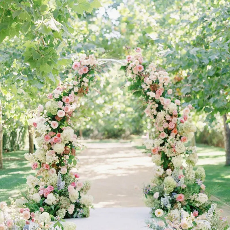 Wedding Arch Flower Frame Stand Balloon Arch Support Wedding Party Supplies Outdoor Lawn Decor Baby Shower Birthday Backdrop