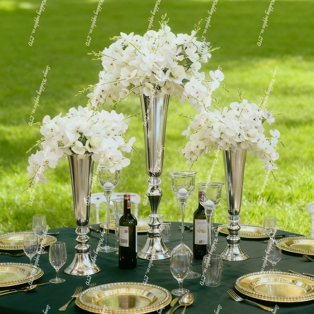 10pcs)40-100cm)f30 Black Wedding Aisle Candelabra Wedding Centerpieces Stand for Wedding Event Party Background Decoration