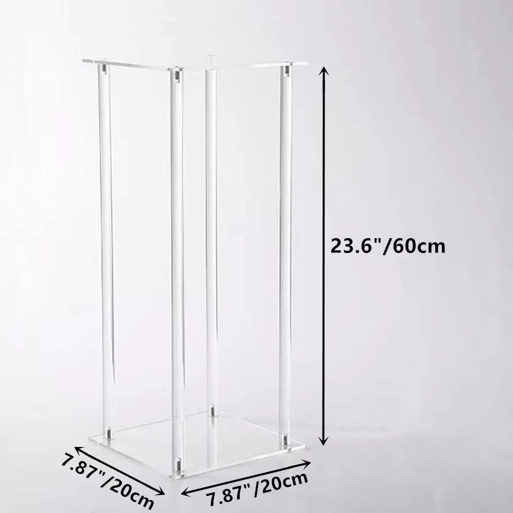 8pcs Acrylic Crystal LED Centerpieces for Wedding, Flower Stand, Light-up Table, Light-up Table, Wedding Event, 1691