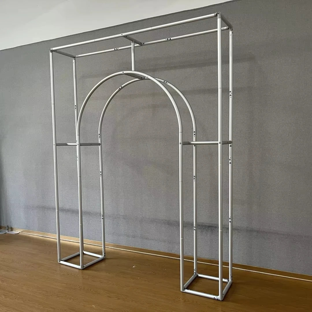 Wedding Arch Backdrop Stand Cover 3D Flower Door Frame Arch for Wedding Birthday Party Photo Booth Custom Cover