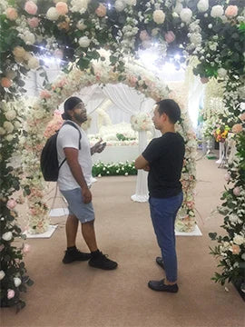 Wedding Centerpieces Artificial Floral Arrangement Desktop Decoration Home Decoration For Centerpieces Vase