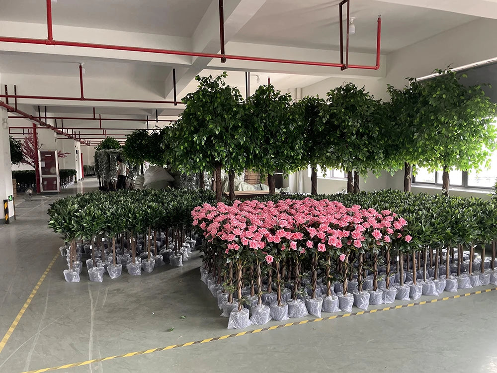 Cherry Blossom Trees Wedding Table Tree Centerpieces Artificial Bougainvillea Tree For Decoration