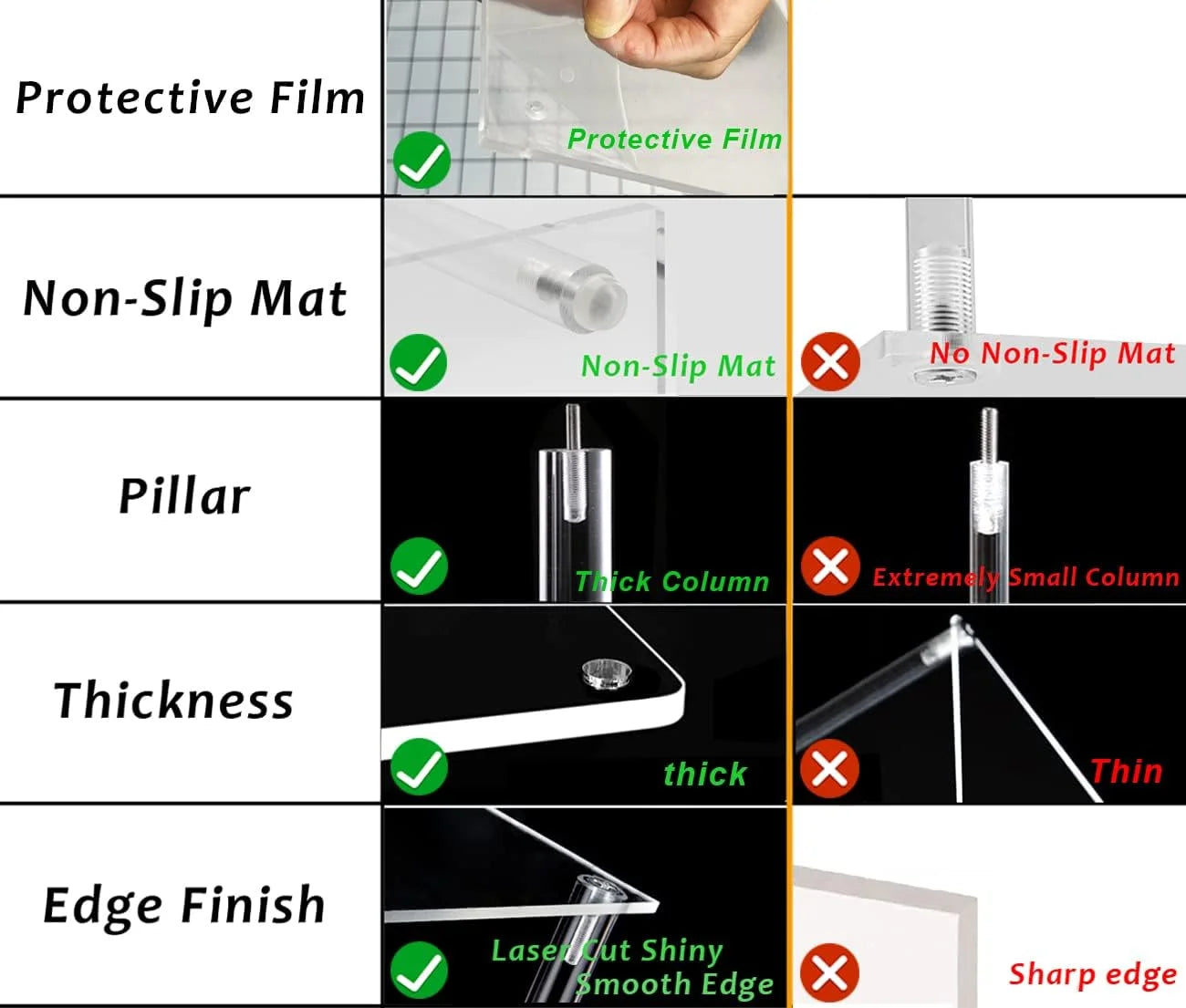 8pcs Acrylic Crystal LED Centerpieces for Wedding, Flower Stand, Light-up Table, Light-up Table, Wedding Event, 1691