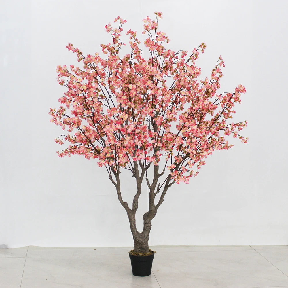 Cherry Blossom Trees Wedding Table Tree Centerpieces Artificial Bougainvillea Tree For Decoration