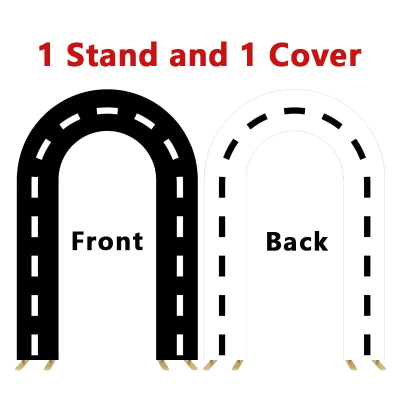 Open Arch Backdrop Frames, Double Arch Frames, Customizable Covers for Weddings, Birthday Parties, Baby Showers, Photo Booths