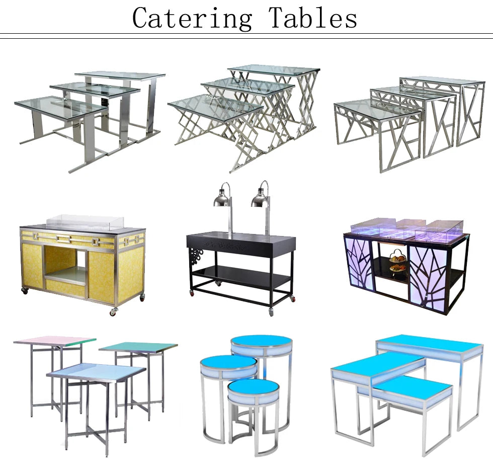 Guangzhou Kitchen Equipment List Electronic Items Mechanical Induction Steel Chafing Dish Buffet Set