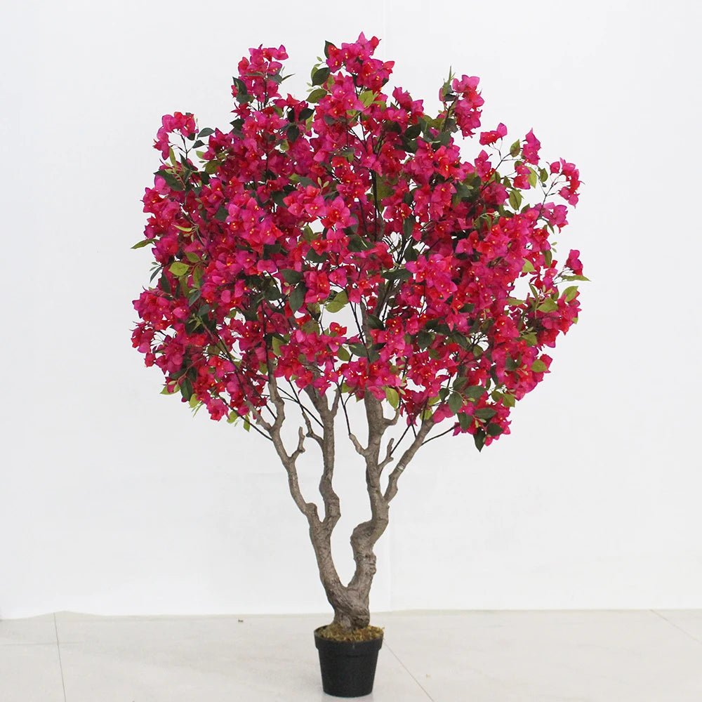 Cherry Blossom Trees Wedding Table Tree Centerpieces Artificial Bougainvillea Tree For Decoration