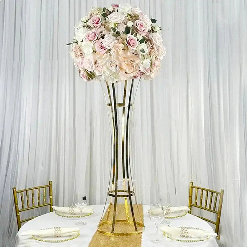 Wedding Table Centerpiece 31 Inches Flowers Rack Stand Pillar Road Lead Event Party Home Decoration
