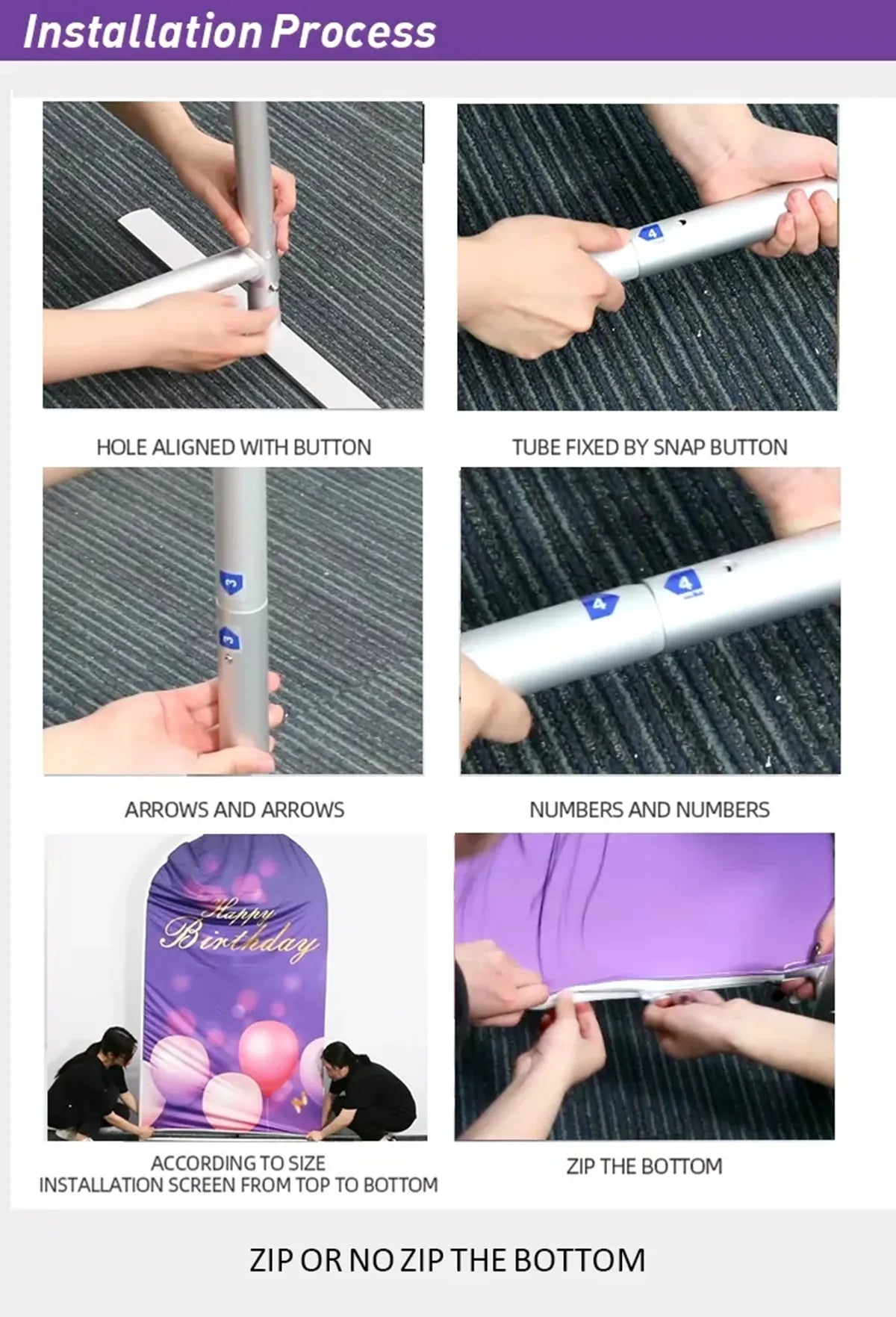 Wedding Arch Backdrop Stand Cover 3D Flower Door Frame Arch for Wedding Birthday Party Photo Booth Custom Cover