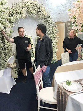 Wedding Centerpieces Artificial Floral Arrangement Desktop Decoration Home Decoration For Centerpieces Vase