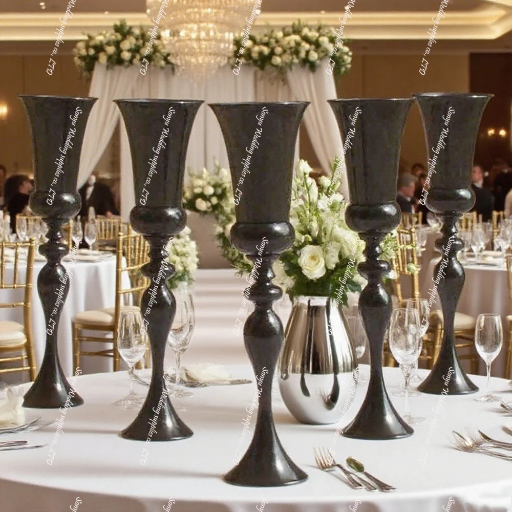 10pcs)50cm-100cm) Table Top Chandelier Centerpieces metal Candle Centerpieces for Wedding Table Decoration and Centerpiece