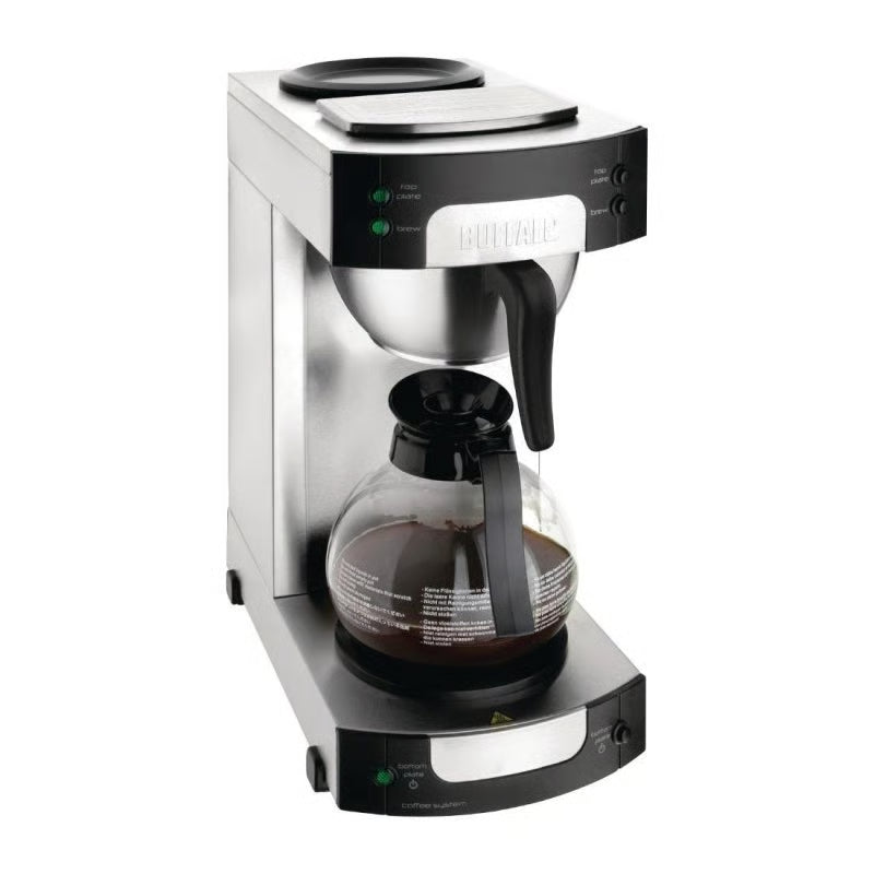 Buffalo Manual Fill Filter Coffee Machine with Glass Jug
