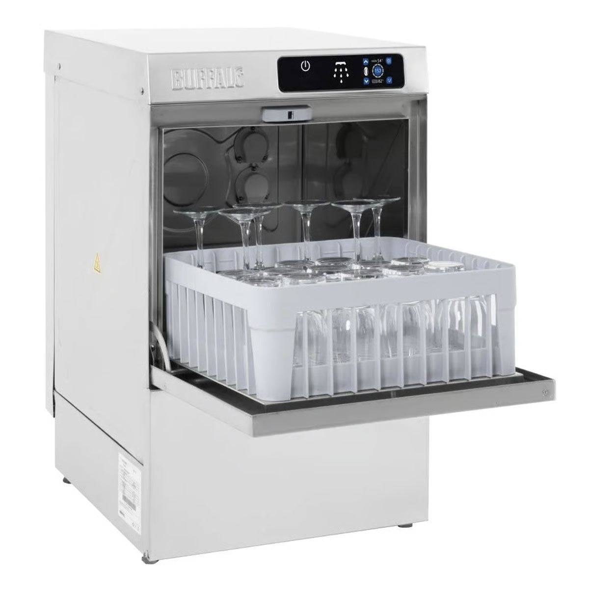 Buffalo Countertop Glasswasher 350mm x 350mm Baskets