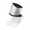 Global SAI 5 pce Knife Set with Block SAI-5001B